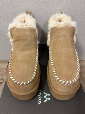 Mykos Suede Platform Winter Boots - Britt